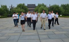 江西省委常委、省委宣传部部长姚亚平视察明升体育集团